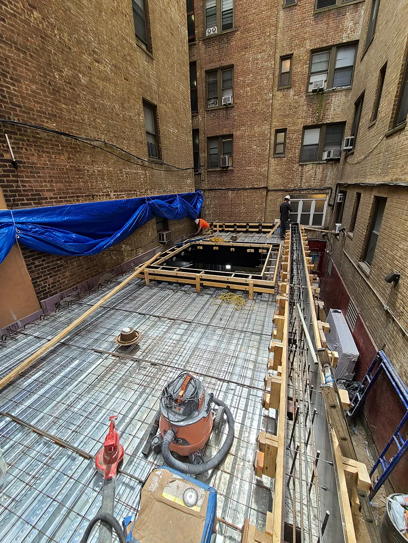 Deck & rebar